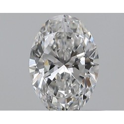 Diament szlif owalny, 0.5ct, VVS1, E, GIA 6521120358