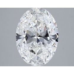 Diament laboratoryjny bezbarwny szlif owalny, 2.04ct, VVS1, E, IGI LG704588900