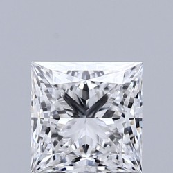 Diament laboratoryjny bezbarwny szlif princess, 1.06ct, VVS1, E, IGI LG729512419
