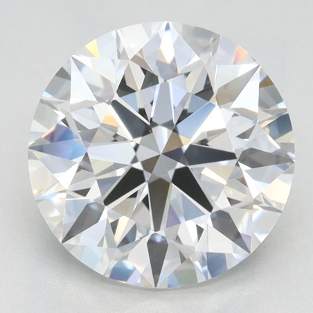 Diament laboratoryjny bezbarwny szlif okrągły, 2.83ct, VVS1, D, GIA 6502282623