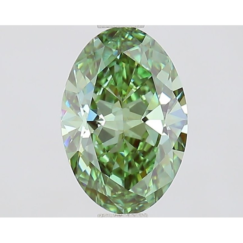 Diament laboratoryjny o barwie fantazyjnej szlif owalny, 1ct, VVS2, Fancy Vivid Green, IGI LG735505176 Diament laboratoryjny o barwie fantazyjnej szlif owalny, 1ct, VVS2, Fancy Vivid Green, IGI LG735505176