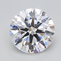 Diament laboratoryjny bezbarwny szlif okrągły, 2.0ct, VVS1, D, IGI LG722563172
