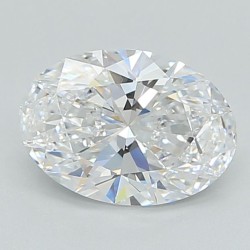 Diament laboratoryjny bezbarwny szlif owalny, 2.06ct, VVS1, D, IGI LG722564627