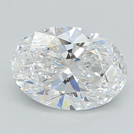 Diament laboratoryjny bezbarwny szlif owalny, 2.06ct, VVS1, D, IGI LG722564627