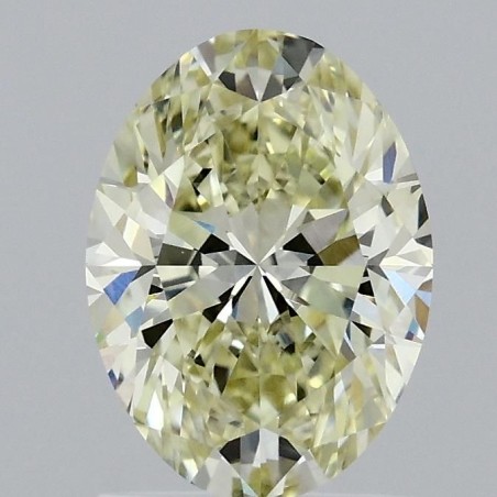 Diament laboratoryjny o barwie fantazyjnej szlif owalny, 1.51ct, VVS2, Fancy Yellow, IGI LG692555438