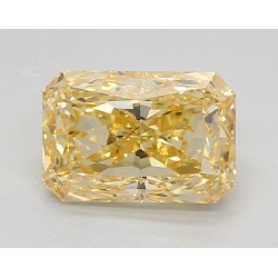 Diament laboratoryjny o barwie fantazyjnej radiant, 2.25ct, VVS2, Fancy Intense Yellow, IGI LG631419307