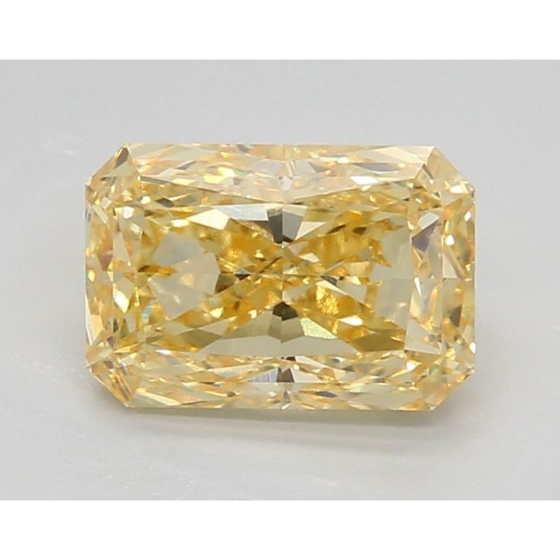 Diament laboratoryjny o barwie fantazyjnej radiant, 2.25ct, VVS2, Fancy Intense Yellow, IGI LG631419307