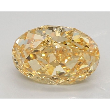 Diament laboratoryjny o barwie fantazyjnej szlif owalny, 2.07ct, VVS2, Fancy Vivid Yellow, IGI LG629487837