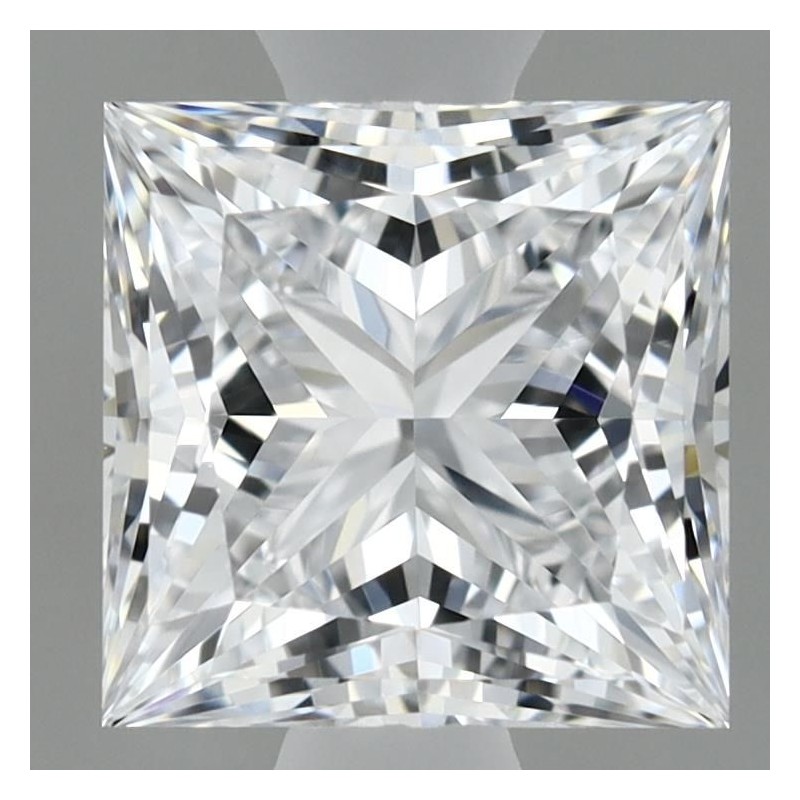 Diament laboratoryjny bezbarwny szlif princess, 1.04ct, IF, D, IGI LG602301767
