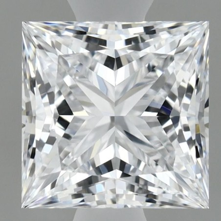 Diament laboratoryjny bezbarwny szlif princess, 1.04ct, IF, D, IGI LG602301767