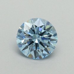 Diament laboratoryjny o barwie fantazyjnej szlif okrągły, 0.52ct, VVS2, Fancy Vivid Blue, IGI LG653425961
