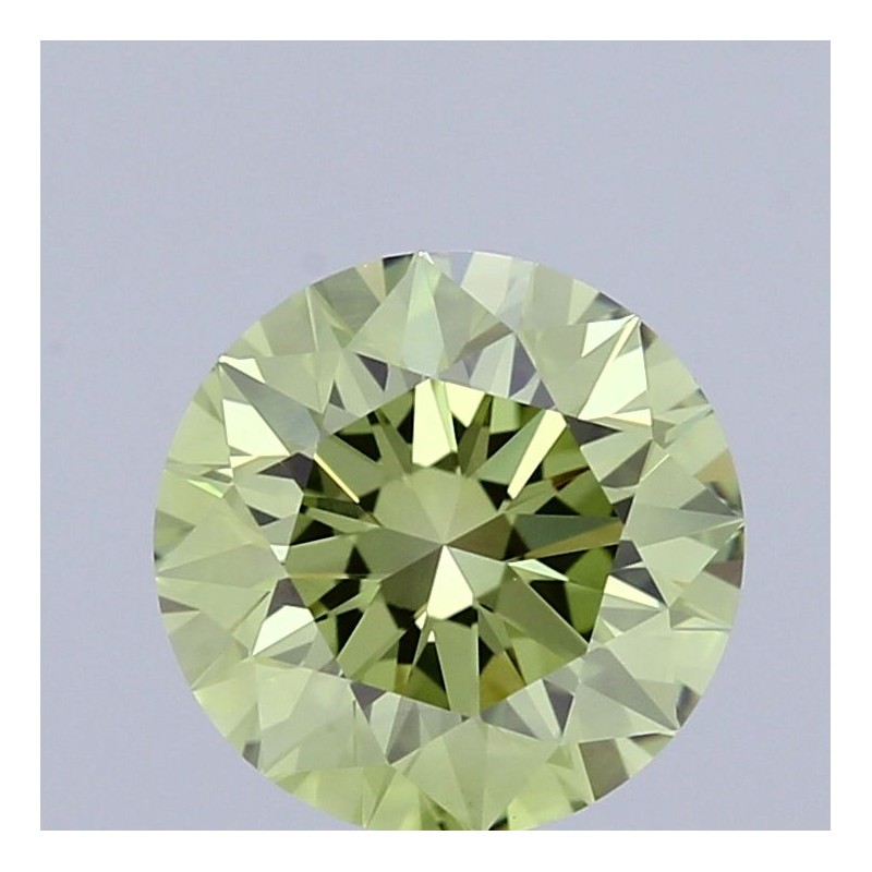 Diament laboratoryjny o barwie fantazyjnej szlif okrągły, 1.22ct, VVS2, Fancy Vivid Green, IGI LG711529747