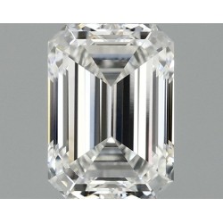 Diament laboratoryjny bezbarwny szlif szmaragdowy, 1.1ct, VVS1, E, IGI LG710556247