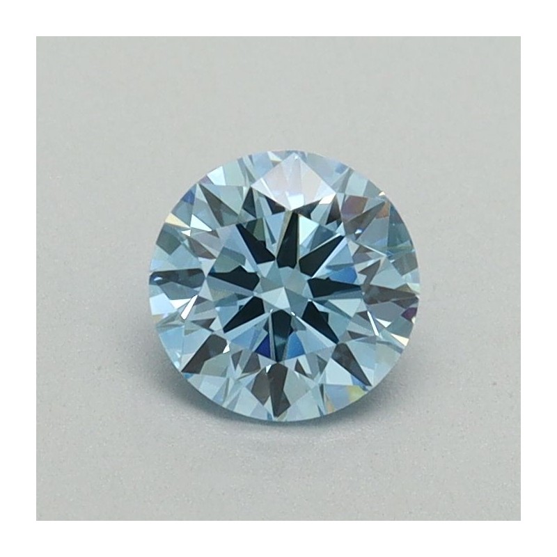 Diament laboratoryjny o barwie fantazyjnej szlif okrągły, 0.52ct, VVS2, Fancy Vivid Blue, IGI LG653425960