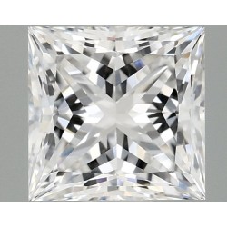 Diament laboratoryjny bezbarwny szlif princess, 1.09ct, VVS1, E, IGI LG707503002