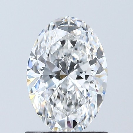 Diament laboratoryjny bezbarwny szlif owalny, 1.04ct, VVS2, E, IGI LG674531570