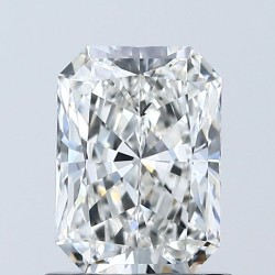 Diament laboratoryjny bezbarwny radiant, 1.05ct, VVS2, F, IGI LG674520101