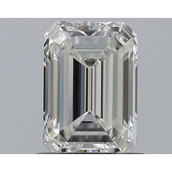 Diament szlif szmaragdowy, 1.01ct, VVS2, H, GIA 7521825970