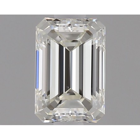 Diament szlif szmaragdowy, 0.5ct, VVS2, H, IGI 669430526