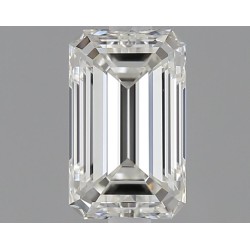 Diament szlif szmaragdowy, 0.5ct, VVS2, F, IGI 669430700