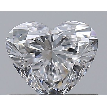 Diament serce, 0.5ct, VVS1, D, GIA 6535696324