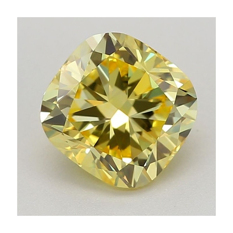 Diament laboratoryjny o barwie fantazyjnej szlif poduszkowy brylantowy, 0.88ct, VVS2, Fancy Vivid Yellow, IGI LG619433886 Diament laboratoryjny o barwie fantazyjnej szlif poduszkowy brylantowy, 0.88ct, VVS2, Fancy Vivid Yellow, IGI LG619433886