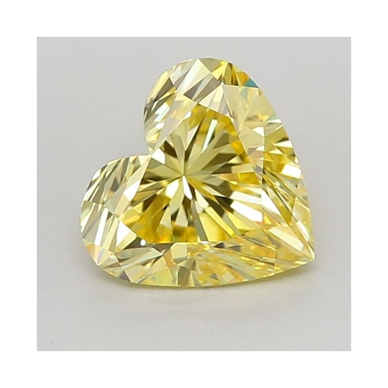 Diament laboratoryjny o barwie fantazyjnej serce, 0.64ct, VVS2, Fancy Vivid Yellow, IGI LG620448548 Diament laboratoryjny o barwie fantazyjnej serce, 0.64ct, VVS2, Fancy Vivid Yellow, IGI LG620448548