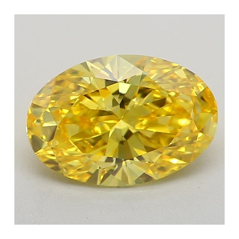 Diament laboratoryjny o barwie fantazyjnej szlif owalny, 0.74ct, VVS2, Fancy Vivid Yellow, IGI LG618471901 Diament laboratoryjny o barwie fantazyjnej szlif owalny, 0.74ct, VVS2, Fancy Vivid Yellow, IGI LG618471901