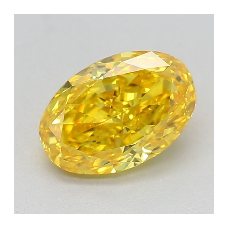 Diament laboratoryjny o barwie fantazyjnej szlif owalny, 0.7ct, VVS1, Fancy Vivid Yellow, IGI LG636408798 Diament laboratoryjny o barwie fantazyjnej szlif owalny, 0.7ct, VVS1, Fancy Vivid Yellow, IGI LG636408798