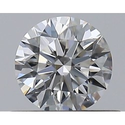 Diament szlif okrągły, 0.4ct, VS1, F, GIA 7531020586