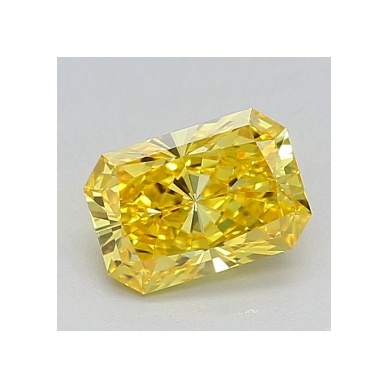 Diament laboratoryjny o barwie fantazyjnej radiant, 0.52ct, VVS1, Fancy Vivid Yellow, IGI LG635464338 Diament laboratoryjny o barwie fantazyjnej radiant, 0.52ct, VVS1, Fancy Vivid Yellow, IGI LG635464338