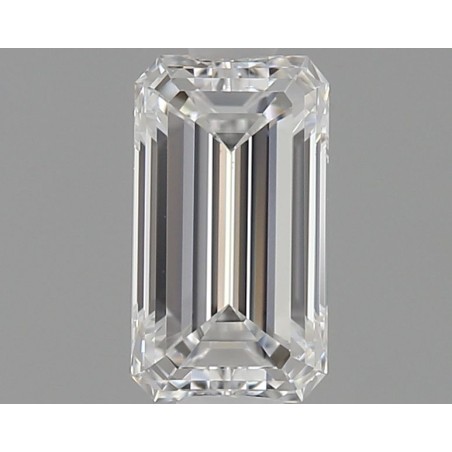 Diament szlif szmaragdowy, 0.5ct, VS1, D, GIA 6515168197