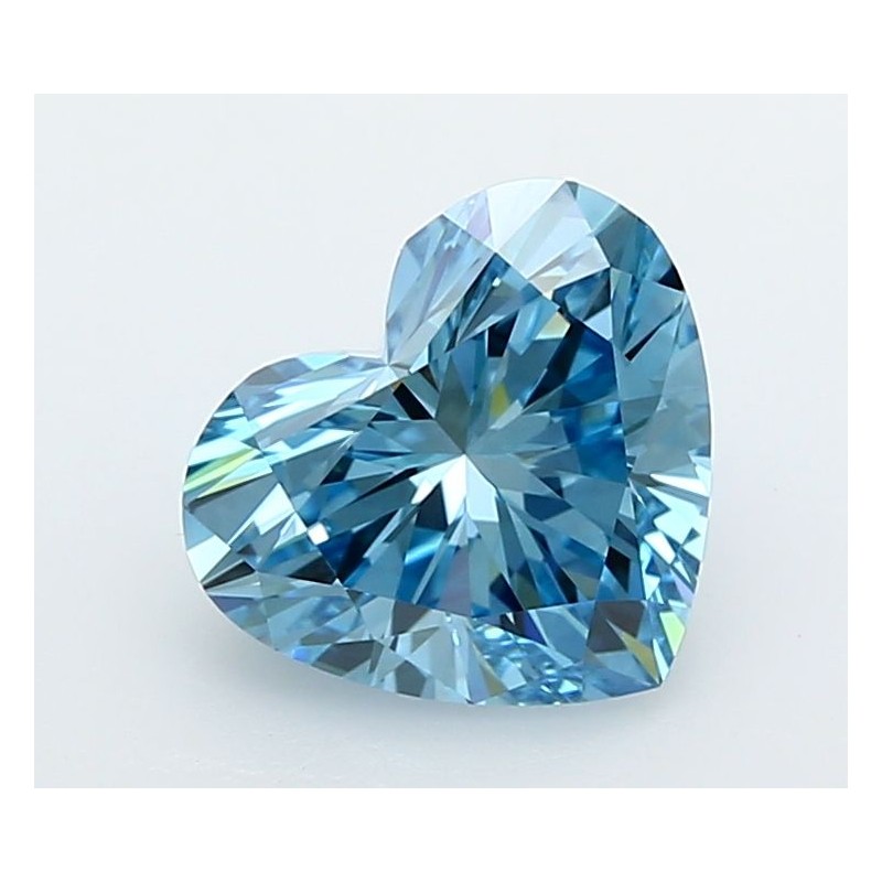 Diament laboratoryjny o barwie fantazyjnej serce, 2.05ct, VVS2, Fancy Vivid Blue, IGI LG722567817 Diament laboratoryjny o barwie fantazyjnej serce, 2.05ct, VVS2, Fancy Vivid Blue, IGI LG722567817