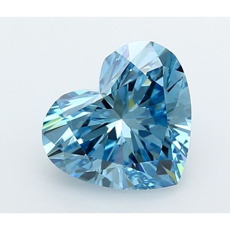 Diament laboratoryjny o barwie fantazyjnej serce, 2.05ct, VVS2, Fancy Vivid Blue, IGI LG722567817