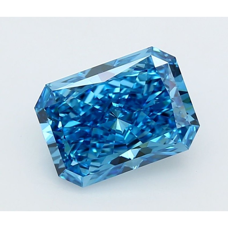 Diament laboratoryjny o barwie fantazyjnej radiant, 2.72ct, VVS2, Fancy Vivid Blue, IGI LG722567815 Diament laboratoryjny o barwie fantazyjnej radiant, 2.72ct, VVS2, Fancy Vivid Blue, IGI LG722567815