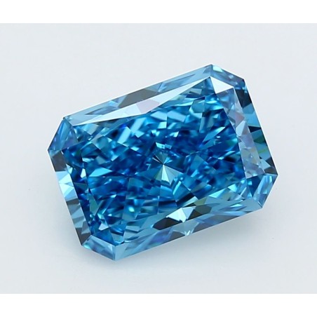 Diament laboratoryjny o barwie fantazyjnej radiant, 2.72ct, VVS2, Fancy Vivid Blue, IGI LG722567815