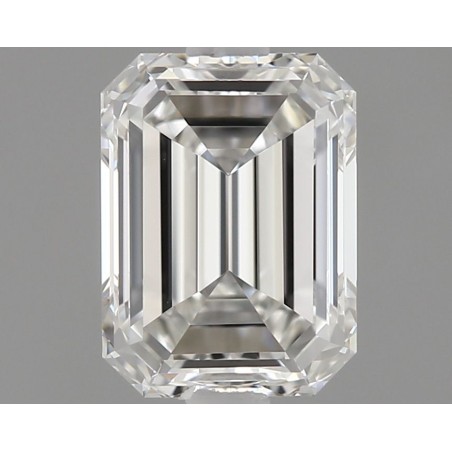 Diament szlif szmaragdowy, 0.5ct, VVS1, G, GIA 2517184046