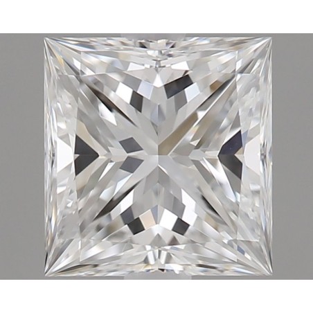 Diament szlif princess, 0.51ct, VVS2, E, GIA 7516143170