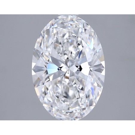 Diament laboratoryjny bezbarwny szlif owalny, 2.08ct, VVS1, E, IGI LG677517289