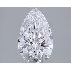 Diament laboratoryjny bezbarwny szlif gruszkowy, 1.17ct, VVS2, D, IGI LG741571851