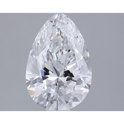Diament laboratoryjny bezbarwny szlif gruszkowy, 1.25ct, VVS2, D, IGI LG741571922