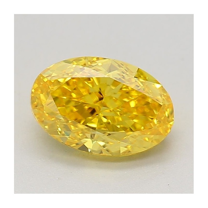 Diament laboratoryjny o barwie fantazyjnej szlif owalny, 0.7ct, VVS2, Fancy Vivid Yellow, IGI LG640457222 Diament laboratoryjny o barwie fantazyjnej szlif owalny, 0.7ct, VVS2, Fancy Vivid Yellow, IGI LG640457222