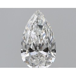 Diament szlif gruszkowy, 0.5ct, VVS2, F, GIA 7521201890