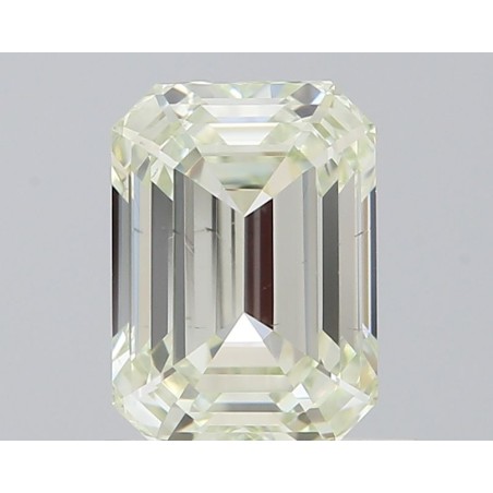 Diament o barwie fantazyjnej szlif szmaragdowy, 1.03ct, VS2, Fancy Light Grayish Greenish Yellow, GIA 7528896496