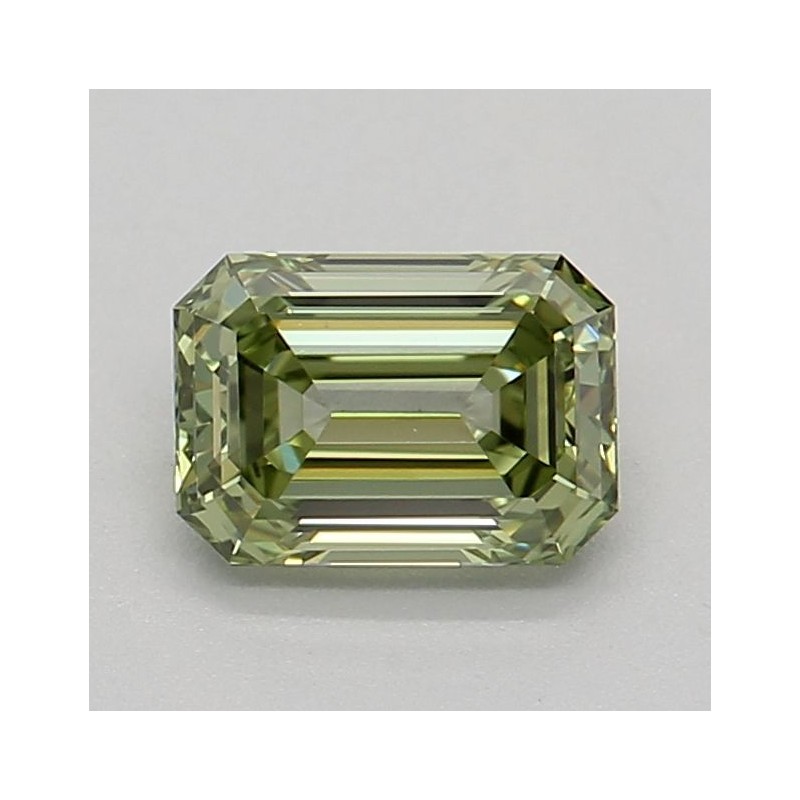 Diament laboratoryjny o barwie fantazyjnej szlif szmaragdowy, 0.5ct, VVS2, Fancy Vivid Green, IGI LG641414353 Diament laboratoryjny o barwie fantazyjnej szlif szmaragdowy, 0.5ct, VVS2, Fancy Vivid Green, IGI LG641414353