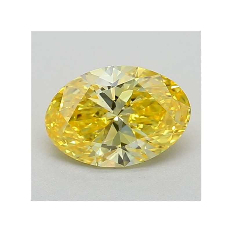 Diament laboratoryjny o barwie fantazyjnej szlif owalny, 0.53ct, VVS1, Fancy Vivid Yellow, IGI LG640484342 Diament laboratoryjny o barwie fantazyjnej szlif owalny, 0.53ct, VVS1, Fancy Vivid Yellow, IGI LG640484342