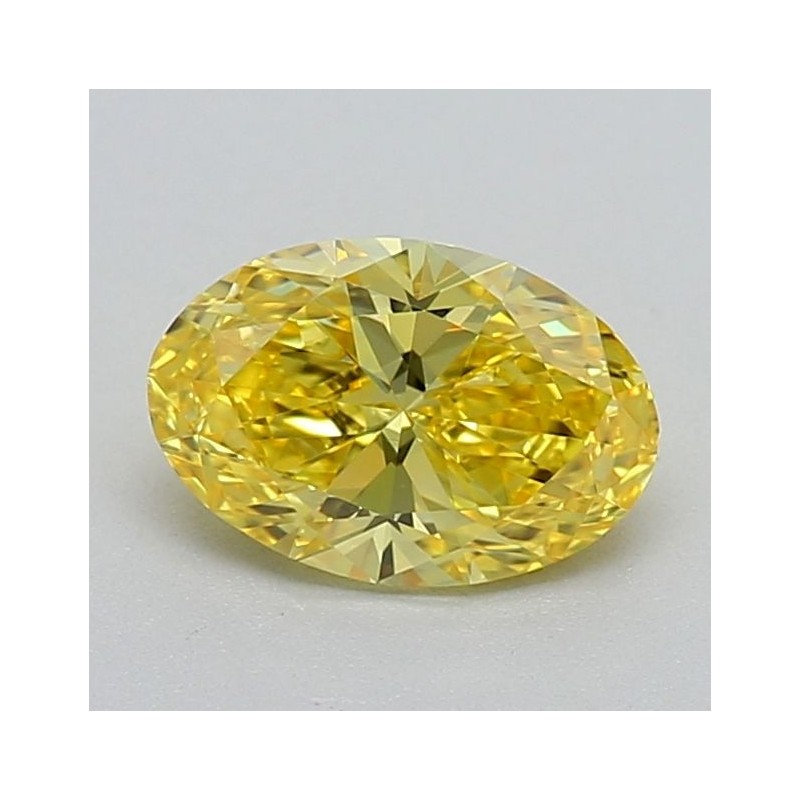 Diament laboratoryjny o barwie fantazyjnej szlif owalny, 0.52ct, VVS1, Fancy Vivid Yellow, IGI LG640484328 Diament laboratoryjny o barwie fantazyjnej szlif owalny, 0.52ct, VVS1, Fancy Vivid Yellow, IGI LG640484328
