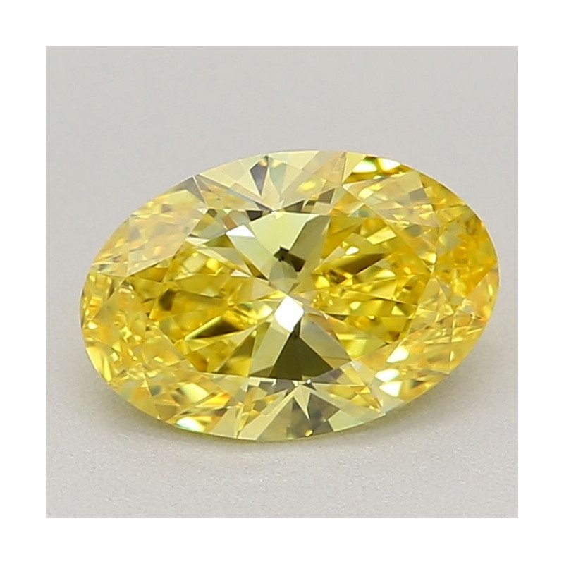 Diament laboratoryjny o barwie fantazyjnej szlif owalny, 0.71ct, VVS1, Fancy Vivid Yellow, IGI LG616409731 Diament laboratoryjny o barwie fantazyjnej szlif owalny, 0.71ct, VVS1, Fancy Vivid Yellow, IGI LG616409731