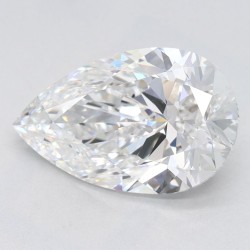 Diament laboratoryjny bezbarwny szlif gruszkowy, 2.18ct, VVS1, D, GIA 6502282930