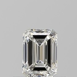 Diament szlif szmaragdowy, 0.5ct, VVS2, I, GIA 2526112802